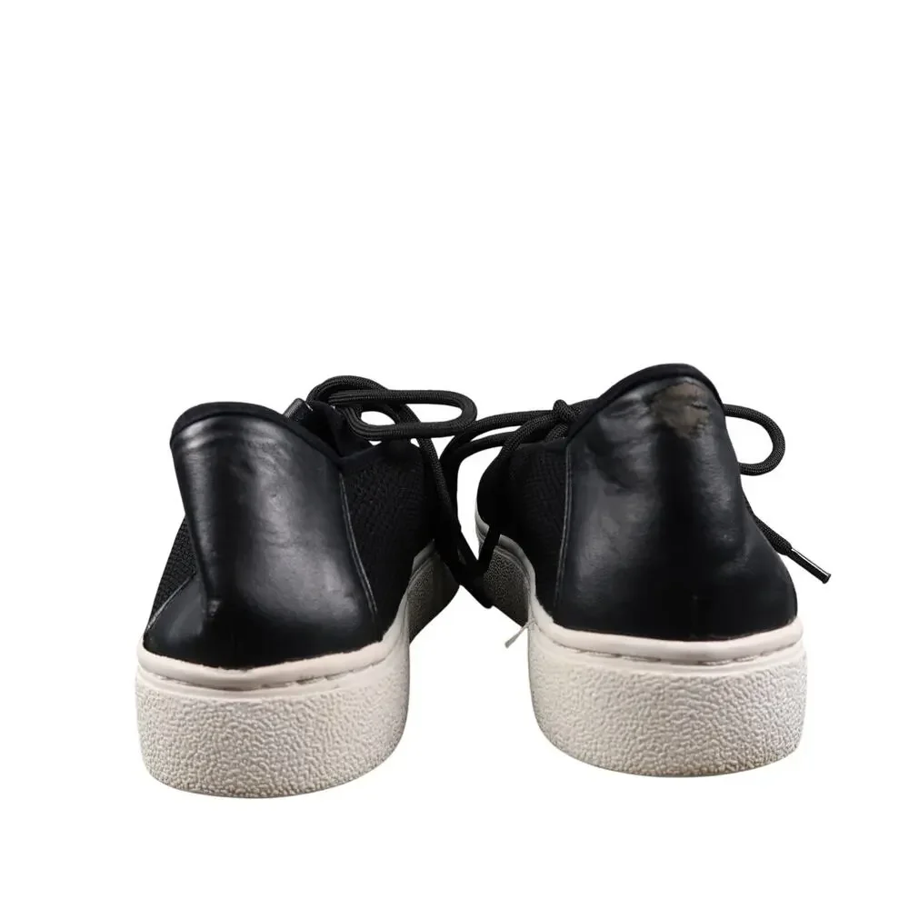 BP Shoes Womens 8 Sneakers Lifestyle Platform Fashion Knit Casual Comfort Black